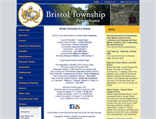 Tablet Screenshot of bristoltownship.org